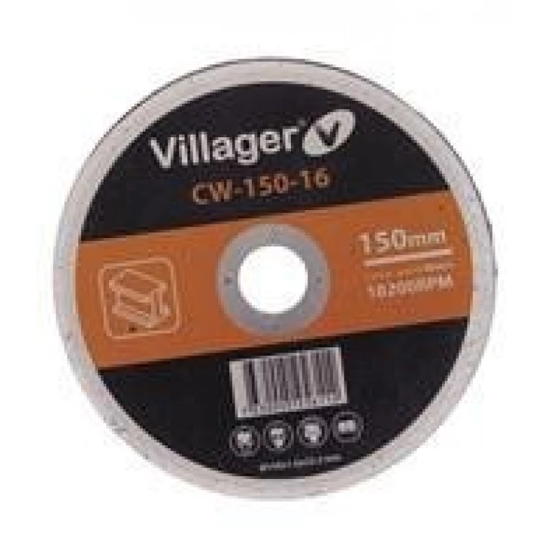 CD Disc Disc slefuire metal Villager 230x6x22 mm