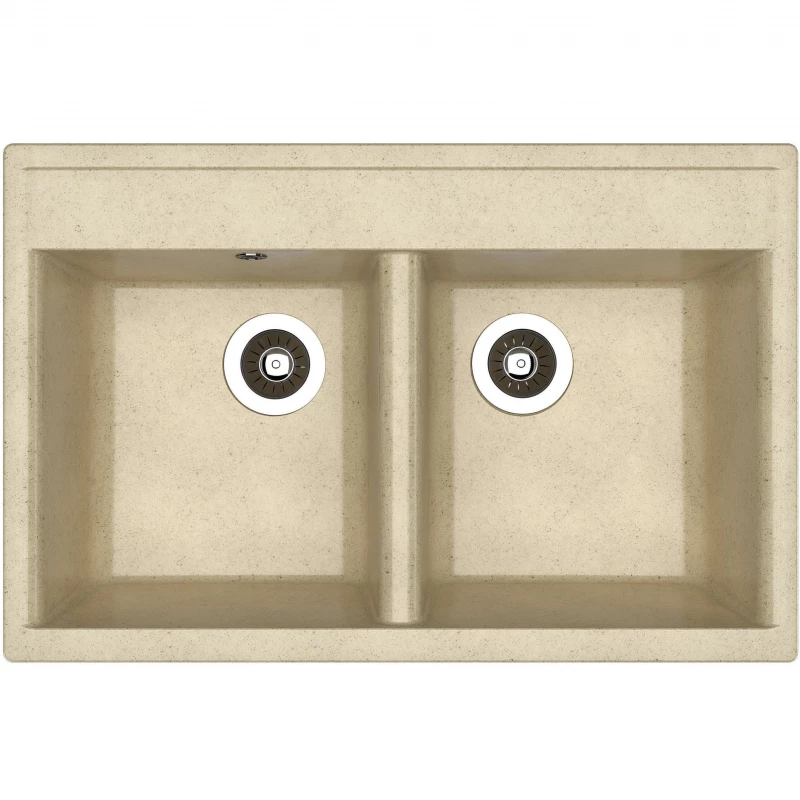 Chiuveta Dr.Gans Astra 780, Granit compozit,  Bej-Dune, 78 х 51