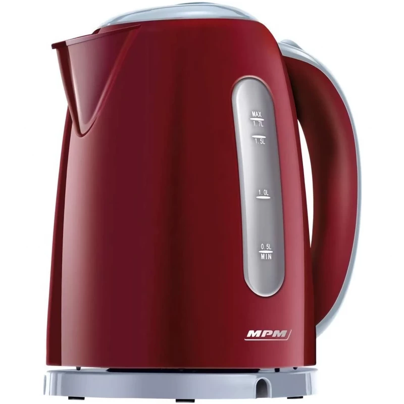 Ceainic electric MPM MCZ-85/B2, 1.7 l, 2200 W, Plastic, Filtru, Baza rotativa, Indicator nivel apa, Indicator functionare, Bordo