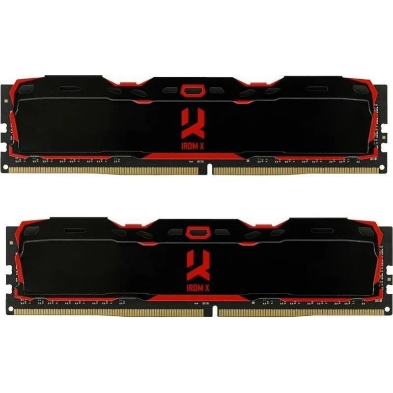 RAM GOODRAM Iridium X IR-X3200D464L16A/32GDC, DDR4 32GB (2x16GB) 3200MHz, CL16-18-18, 1.35V