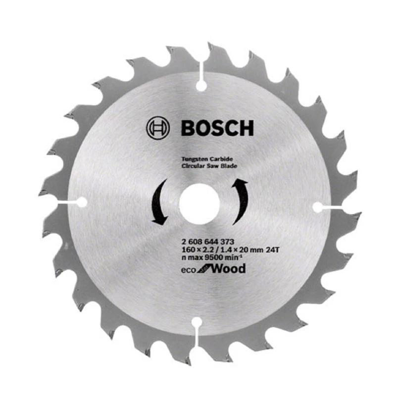 Disc pentru lemn BOSCH ECO 160x2.2/1.4x20 24T 2608644373