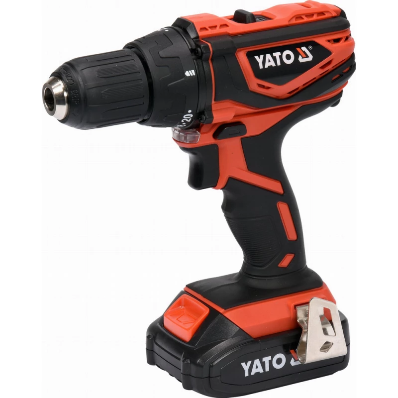 Masina de gaurit Yato 82782 40 nm 2  Ah Li-Ion, 18 V, 1650 rot/min