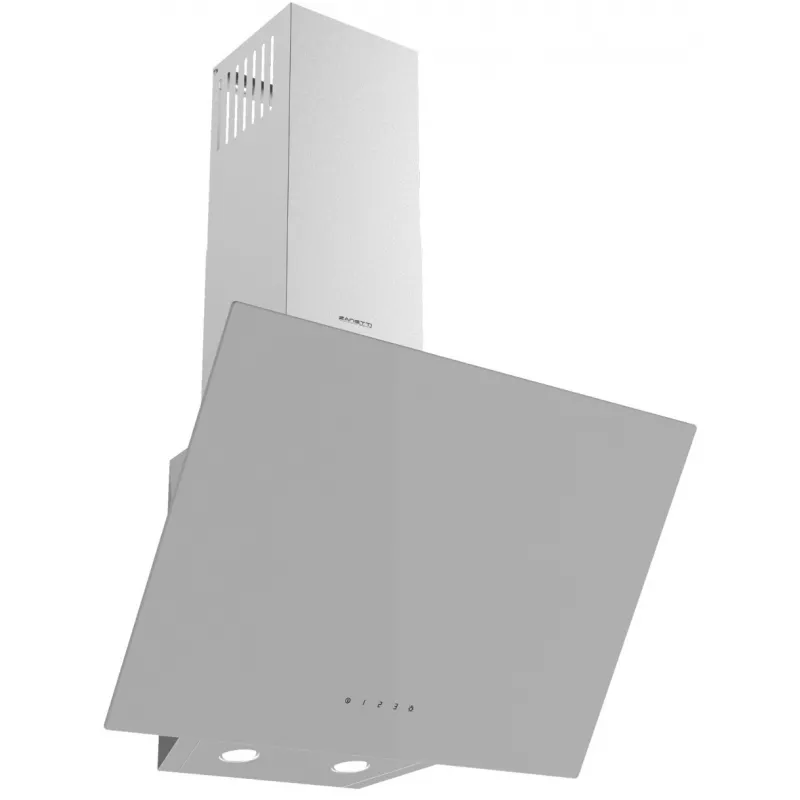 Вытяжка ZANETTI MODUL 60 GREY GLASS, 650 м³/ч, 1 двигатель, 60 см, Жироулавливающий алюминиевый фильтр, Серый