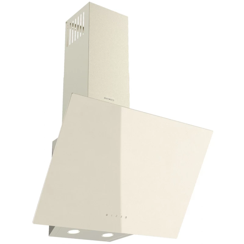 Hota ZANETTI MODUL 60 IVORY GLASS, 650 m³/h, 1 motor, 60 cm, Filtru din aluminiu absorbant de grasimi, Ivory