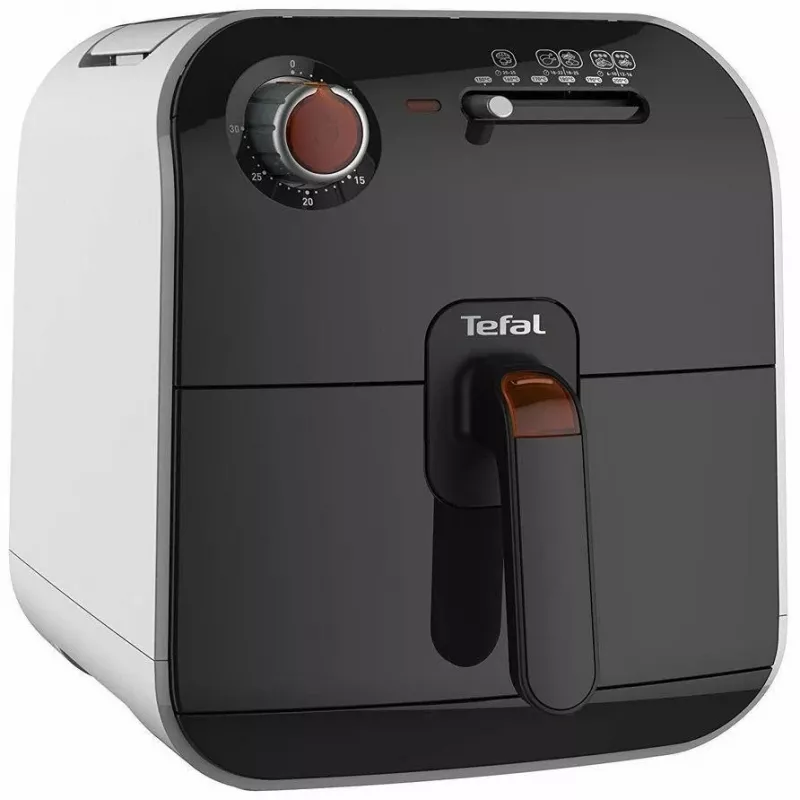 Friteuza Tefal FX100015, 1400 W, 3 l, 6 programe, Alb Negru