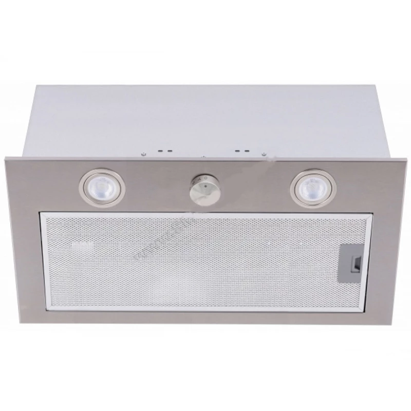 Вытяжка WOLSER WL- 60 IX INC 750, 750 м³/ч, 1 двигатель, 60 см, Жироулавливающий алюминиевый фильтр, Нержавеющая сталь