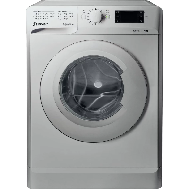 Стиральная машина Indesit OMTWE 71252 S, 7 кг, 1200 об/мин, 16 программ, Белый, A+++