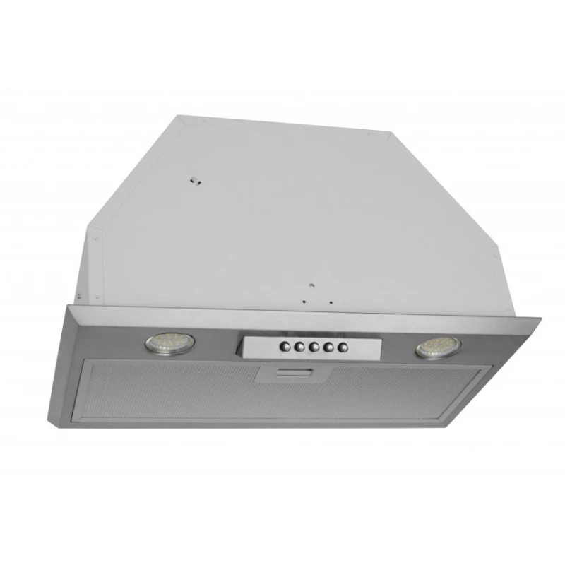 Вытяжка TORNADO MODUL 1200(52) LED, 1200 м³/ч, 1 двигатель, 52 см, Жироулавливающий алюминиевый фильтр, Нержавеющая сталь