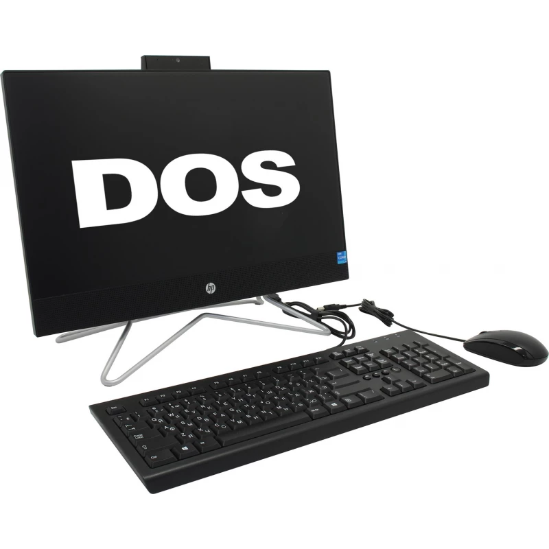 PC All-in-One HP 22-df1055ur 4A3U7EA Black, 21.5, IPS FHD Core i3-1125G4 8GB 256GB SSD Intel UHD DOS Keyboard+Mouse