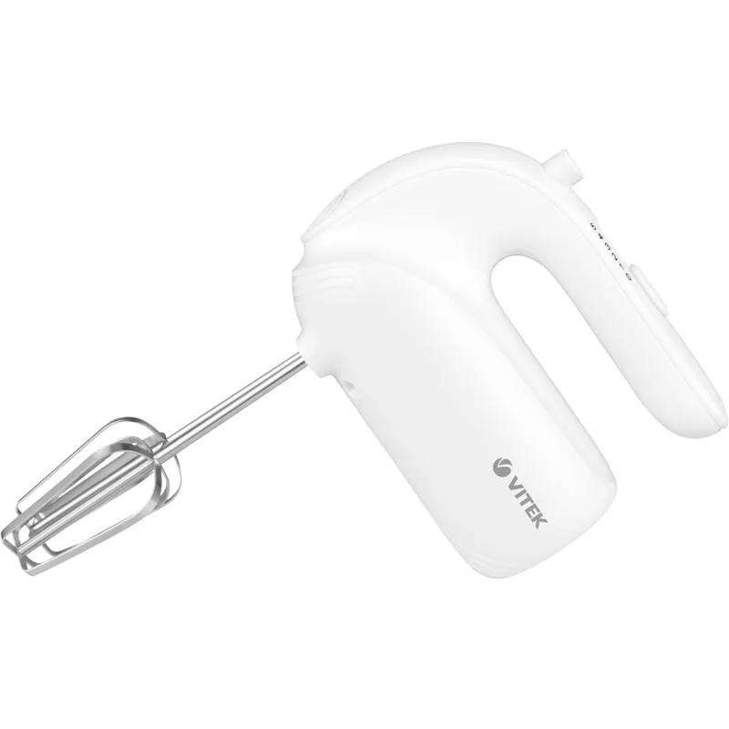 Миксер VITEK VT-1494, 400 Вт, 5 скоростей, Белый
