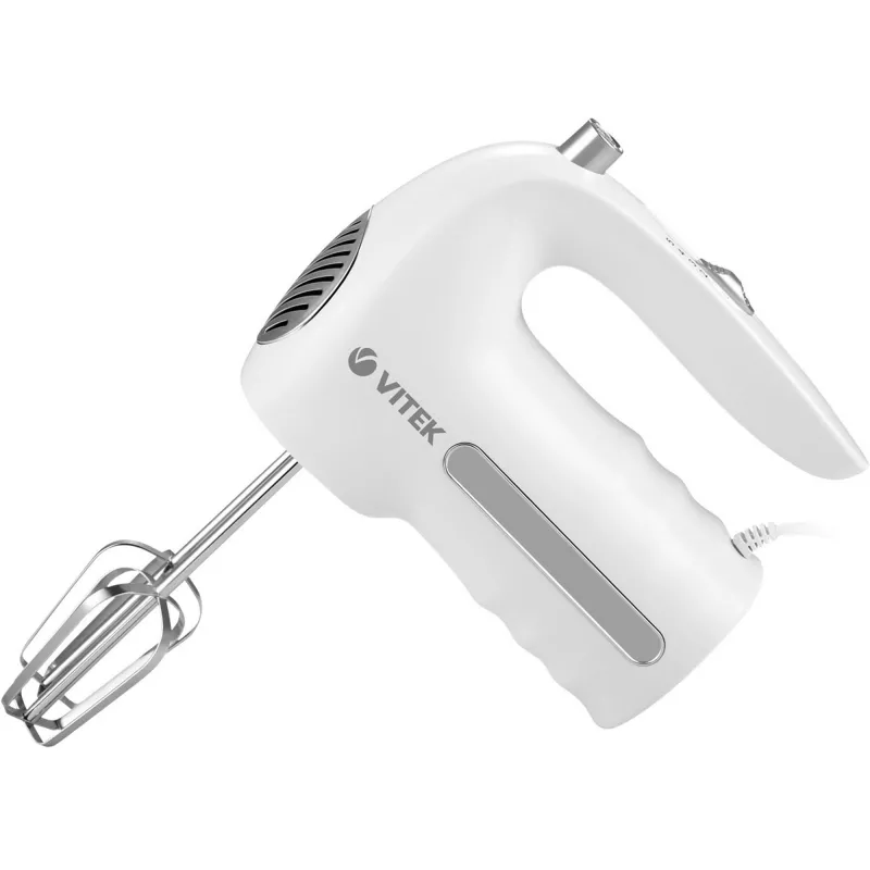 Миксер VITEK VT-1495, 400 Вт, 5 скоростей, Белый