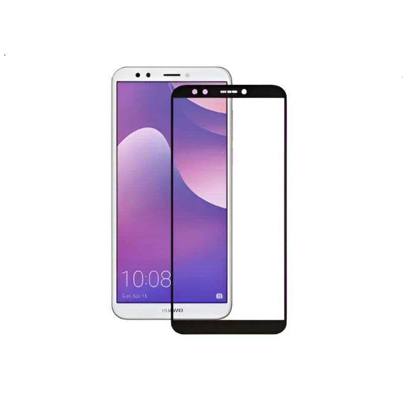 Защитное стекло HELMET 2.5D FULL COVERAGE GLASS HUAWEI Y6 2018 - BLACK FRAME