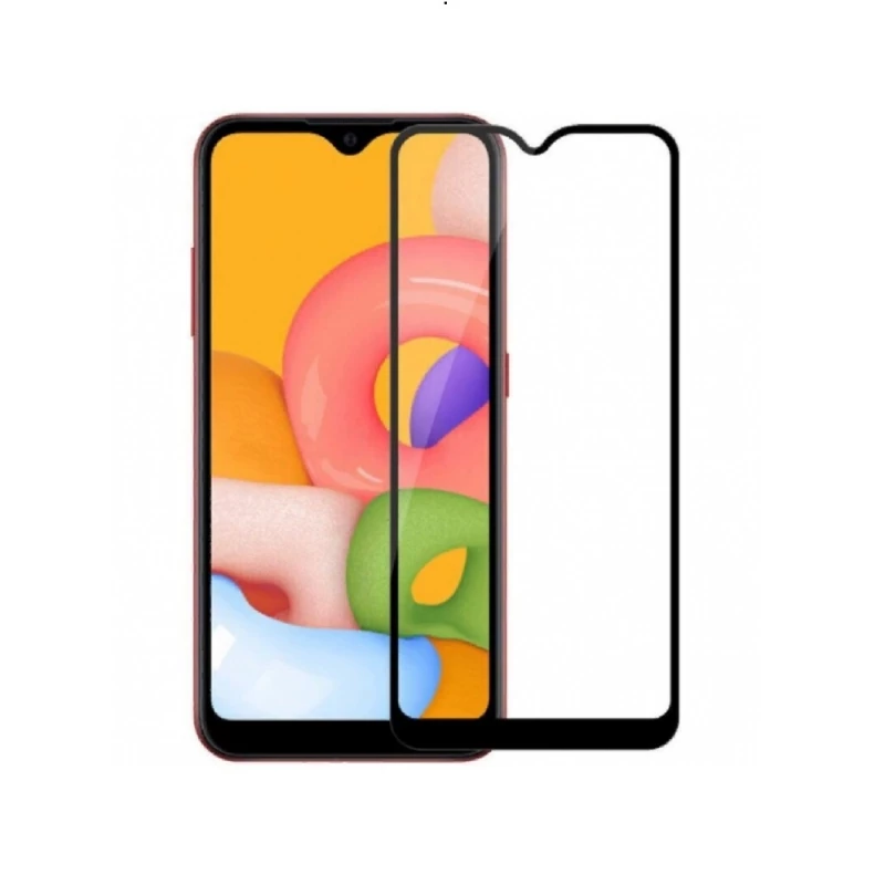 Sticla de protectie HELMET GLASS SAMSUNG A01 CORE DIAMOND 4D, BLACK