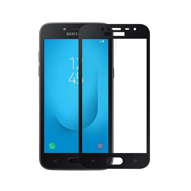 Sticla de protectie HELMET DIAMOND GLASS 4D - SAM J2 (2018), BLACK