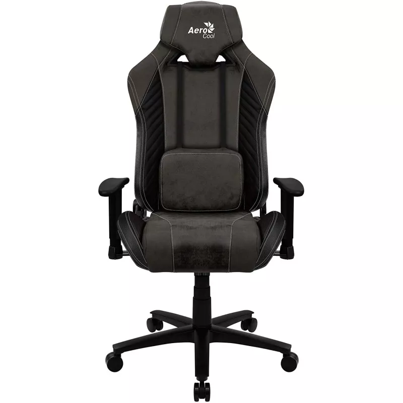 Fotoliu Gaming AeroCool BARON Iron Black, Tilt, 150 kg, 165-180 cm