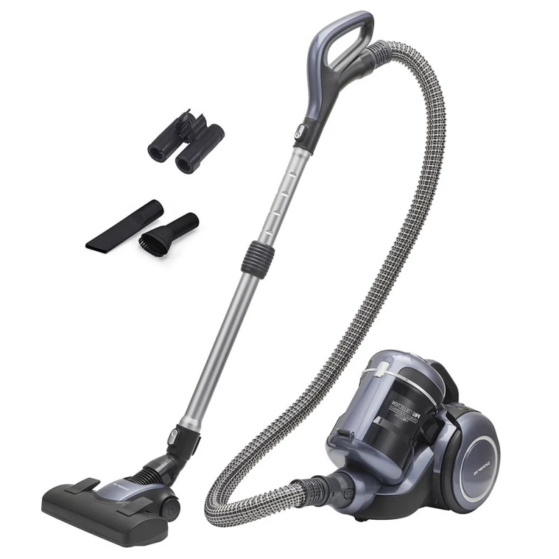 Пылесос с контейнером POLARIS PVC 1834 SILENT SILVER, 1800 Вт, 1,7 л, 71 дБ, Hepa 12, Серебристый