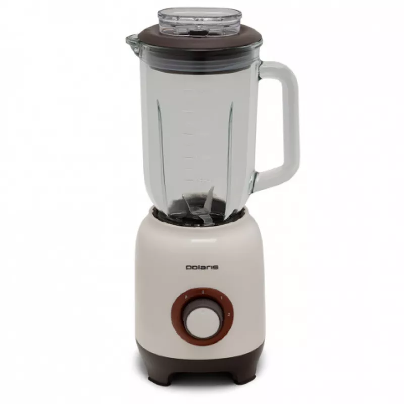 Блендер POLARIS PTB 0205G Ivory, 600 Вт, 1,2 л, 2 скорости, Импульсный режим, Цвет слоновой кости