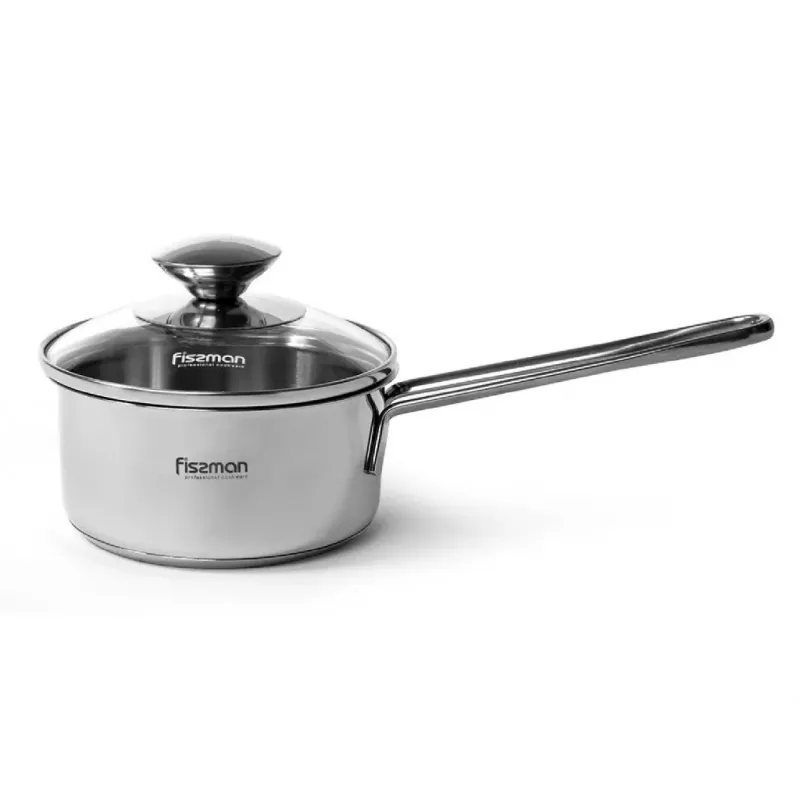 Cratita cu capac FISSMAN BAMBINO 5271, 0.9 l, 14 x 6.5 cm, Inox