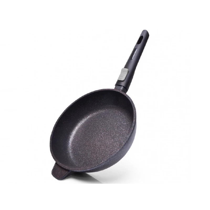 Сковорода FISSMAN REBUSTO 4229 (28X7.4 CM), 28 см, Алюминий, Черный