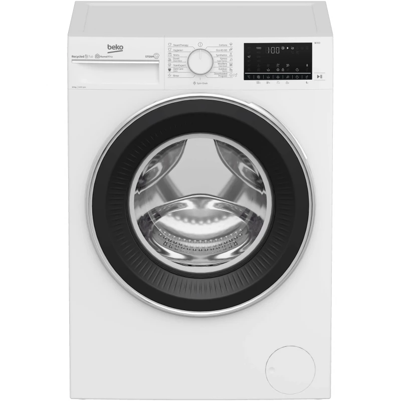Masina de spalat rufe BEKO B3WFU71042WB, Standard, 10 kg, 1400 RPM, 15 programe, Alb, B
