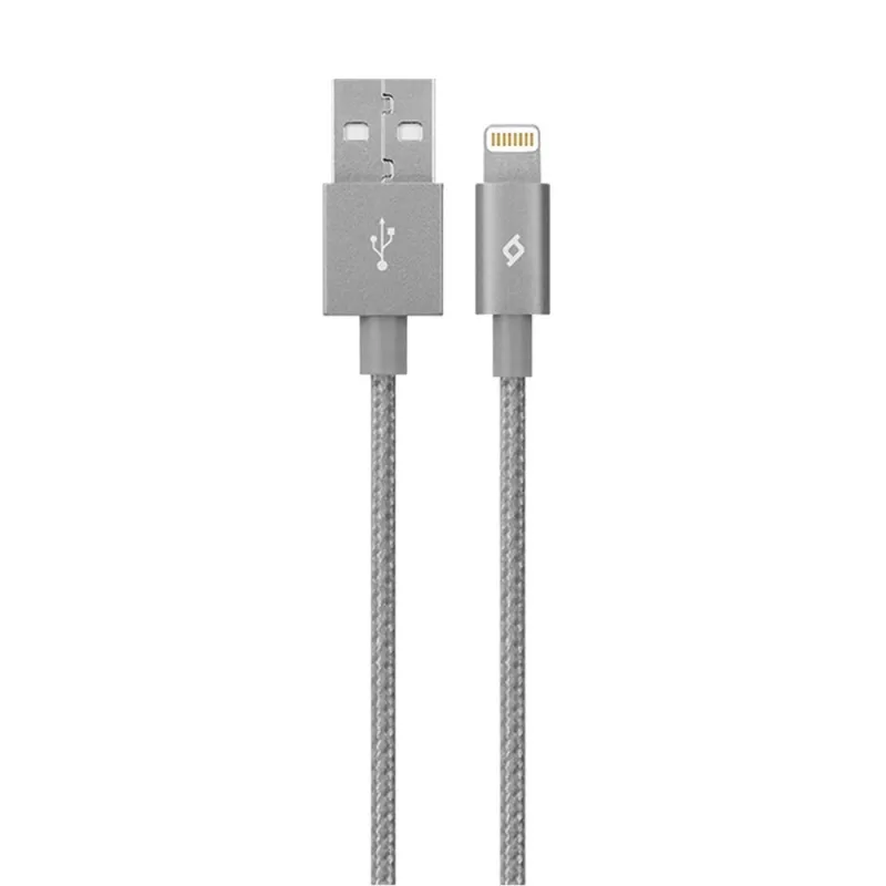 Кабель Ttec USB to Lightning Mfi Alumi (1M), White