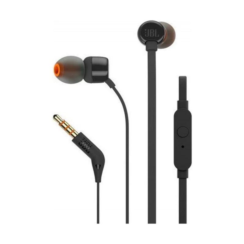 Casti fara fir JBL EARPHONES 3.5MM TUNE 110, BLACK