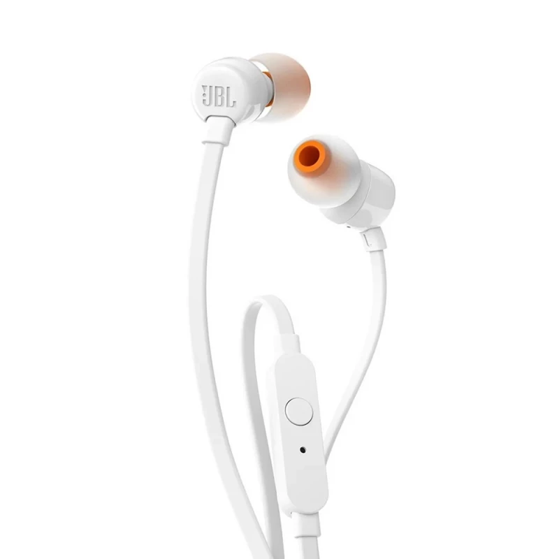 Casti fara fir JBL EARPHONES 3.5MM TUNE 110, WHITE