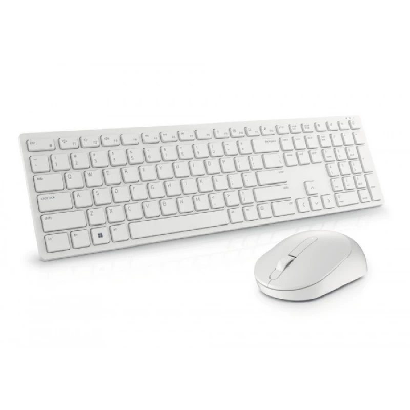 Kit (keyboard+mouse) DELL KM5221W WHITE, Wireless
