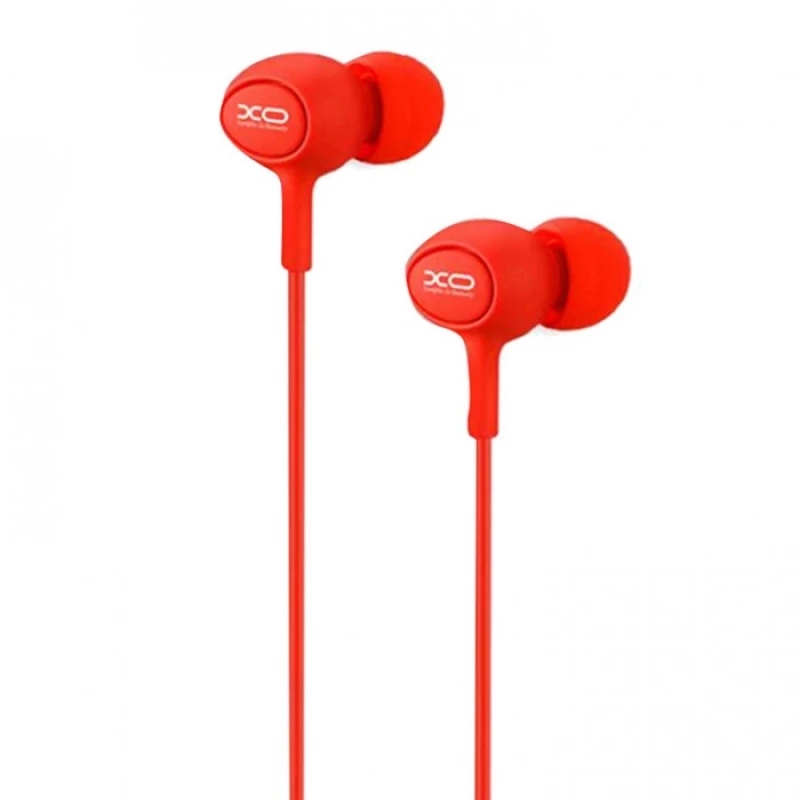 Casti cu fir XO S6 CANDY MUSIC, RED
