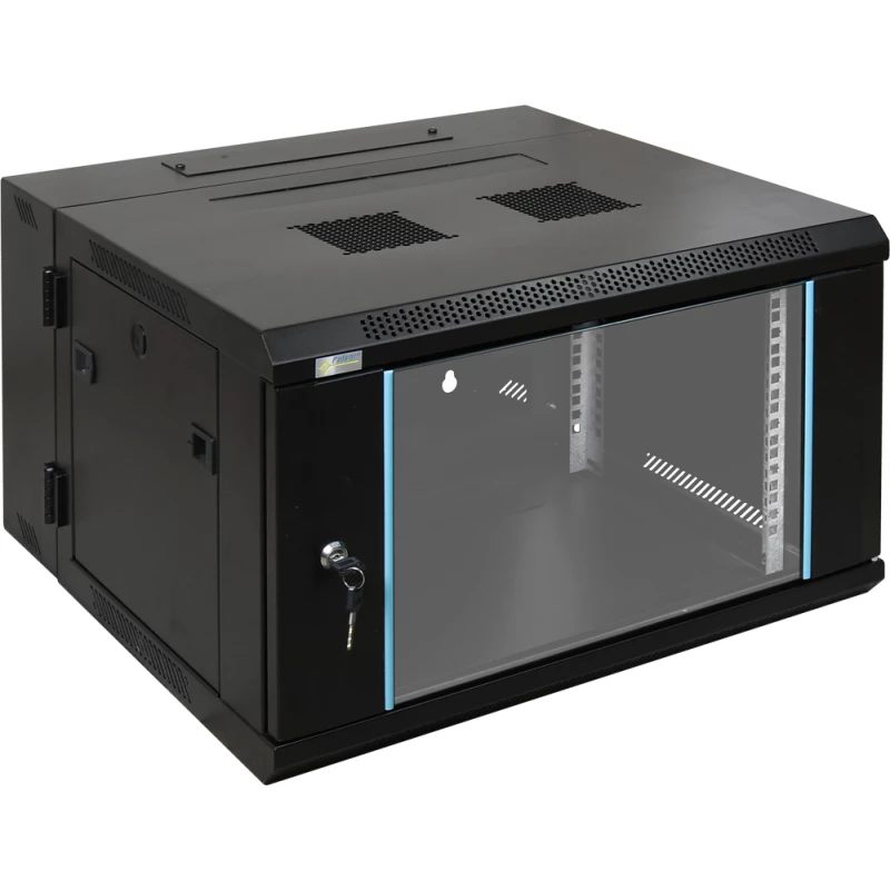 Dulap pentru telecomunicatii Hipro 19" 6U Wall Mounted Double Section cabinet, AH6606, 600x500+100x370