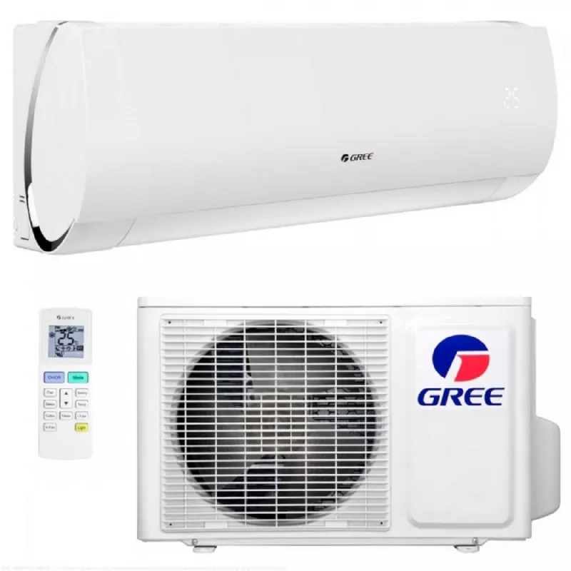 Aparat de aer conditionat GREE GWH28AFE MUSE (Cold Plasma), compresor ON-OFF, Agent frigorific R410A, 28000 BTU, 80 m², 59 dB, Functie racire, Functie incalzire, Alb