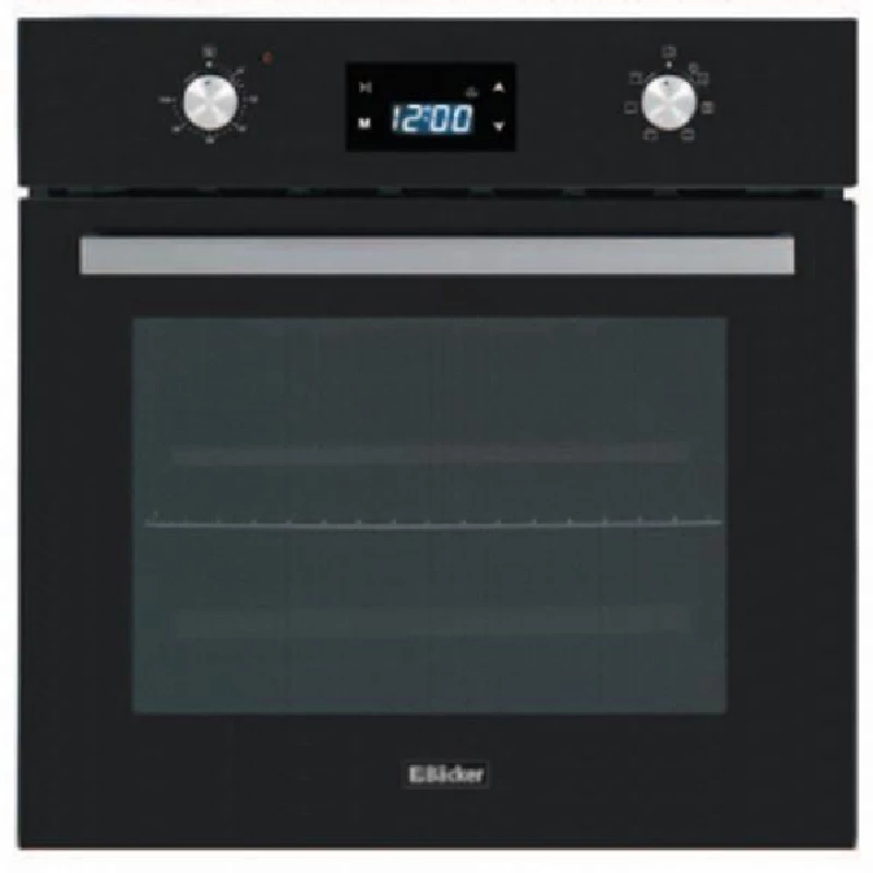 Cuptor electric incorporabil BACKER BCE-5262 TOUCH BL, 65 l, 6 functii, Grill, Timer, Curatare traditionala, Negru, A