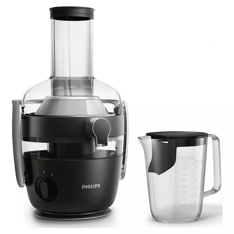 Storcator PHILIPS HR1916/70, 900 W, 1 l, 2 trepte viteza, Negru