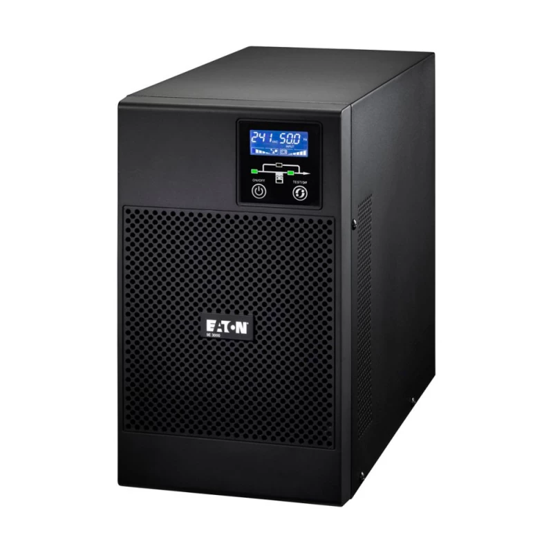 ИБП Eaton 9E 3000i 3000VA/2400W, On-Line,LCD,AVR,USB,RS232, Comm. slot,6*C13,1*C19, Ext. batt. opt., 3000ВА, 2400Вт
