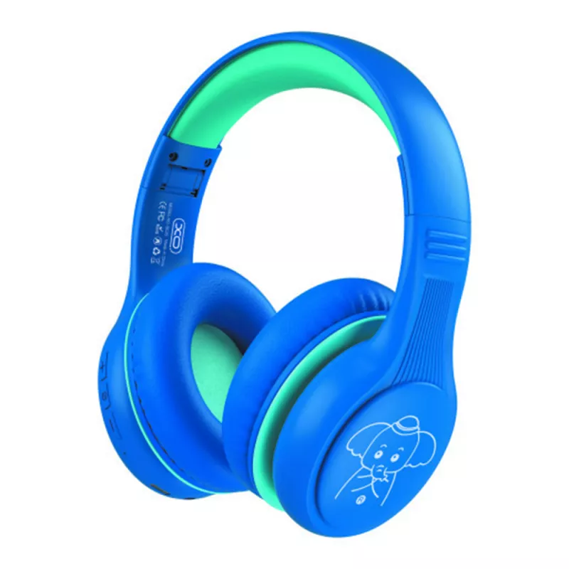 Наушники проводные с микрофоном XO BLUETOOTH HEADPHONES KIDS, BE26 STEREO, BLUE