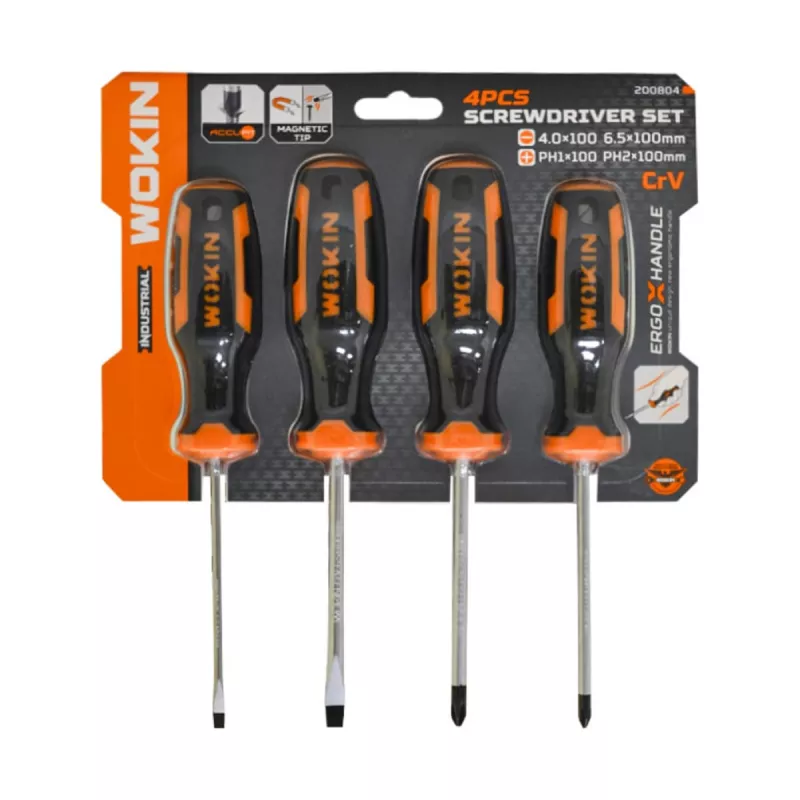Набор отверток WOKIN 4 шт. Cr-V