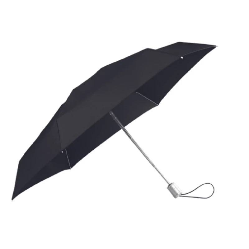 Зонт Samsonite ALU DROP S-4 SECT. AUTO O/C, Полиэстeр, Черный, 123 x 34
