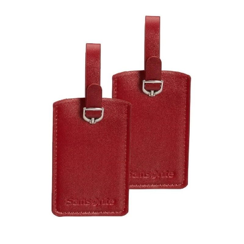 Etichetă de bagaj Samsonite GLOBAL TA X2 ROSU