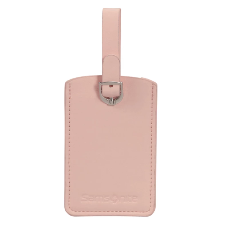 Etichetă de bagaj Samsonite GLOBAL TA- ETICHETA PENTRU BAGAJ X2 ROZ PAL