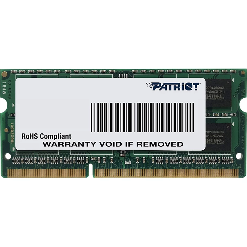 RAM PATRIOT SIGNATURE LINE (PSD34G1600L81S), SODIMM DDR3L 4GB 1600MHz, CL11, 1.35V