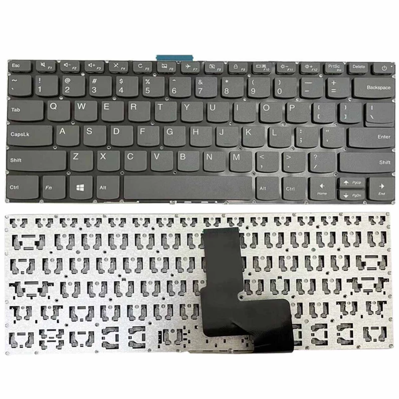 Tastatura laptop LENOVO IDEAPAD 320-14ISK 320-14IKB 320S-14IKB 320-14AST 120S-14IAP, w/o frame ENG/RU Gray Original