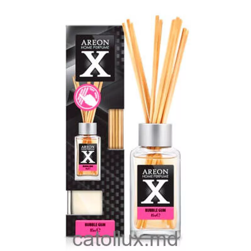 Betisoare parfumate AREON АРОМАТИЗ.  HOME PARFUME  STICKS  X VERSION 85ML (BUBBLE GUM)/PREP.PT PARFUM. AUTO