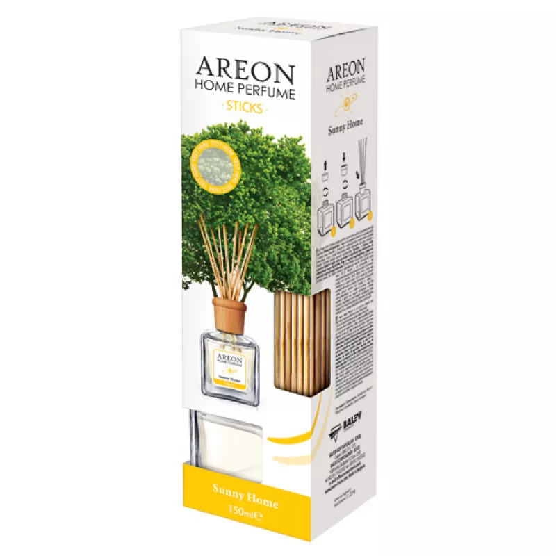 Betisoare parfumate AREON АРОМАТИЗ.  HOME PARFUME STICKS 150ML (SUNNY HOME)1ШТ./PREP.PT PARFUM.INC
