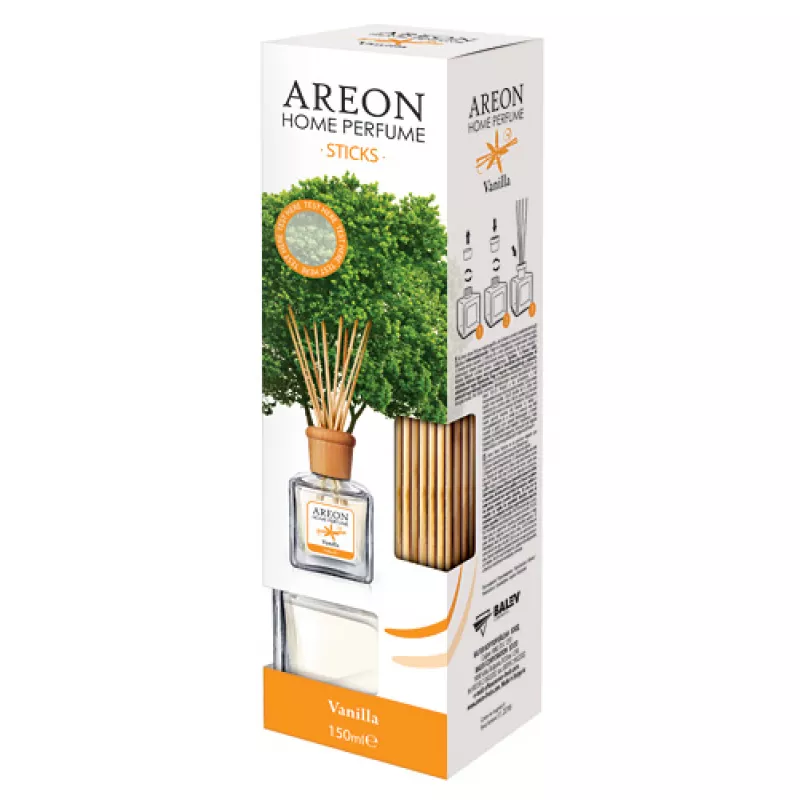 Betisoare parfumate AREON АРОМАТИЗ.  HOME PARFUME STICKS 150ML (VANILLA) 1ШТ./PREP.PT PARFUM.INC