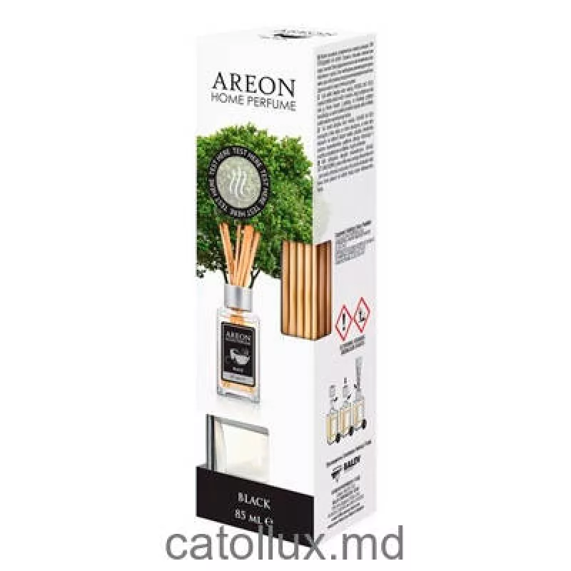 Betisoare parfumate AREON АРОМАТИЗ.  HOME PARFUME STICKS 85ML (BLACK) 1ШТ./PREP.PT PARFUM.AUTO