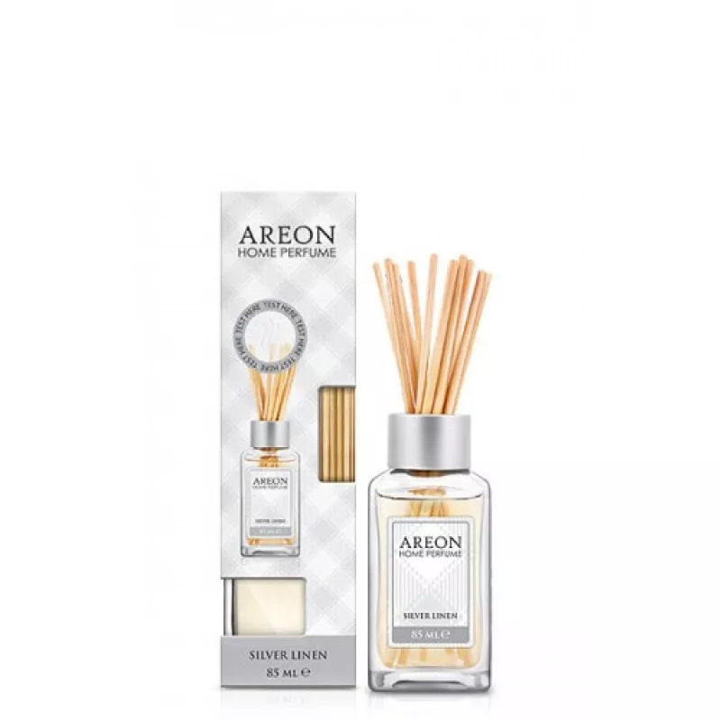Betisoare parfumate AREON АРОМАТИЗ.  HOME PARFUME STICKS 85ML (SILVER LINEN) 1ШТ./PREP.PT PARFUM.AUTO