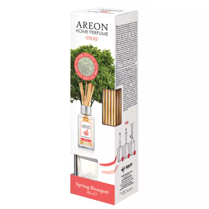 Betisoare parfumate AREON АРОМАТИЗ.  HOME PARFUME STICKS 85ML (SPRING BOUGNET) 1ШТ./PREP.PT PARFUM.INC