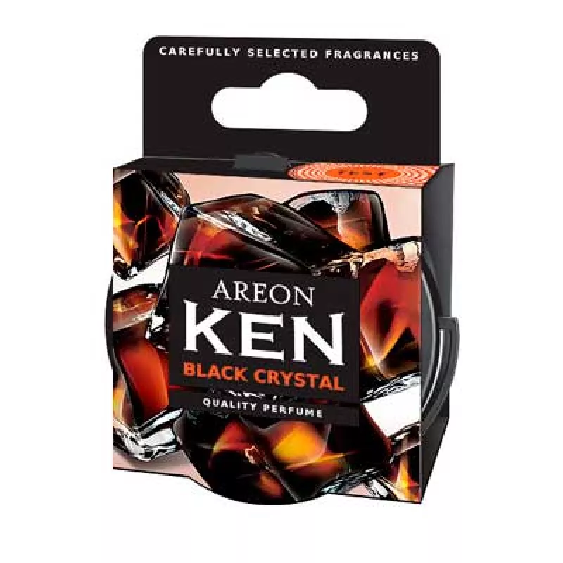 Aроматизатор для авто AREON Ken (Black Crystal))