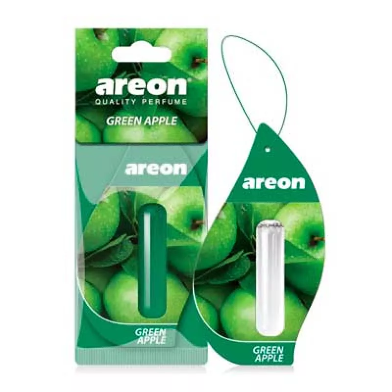 Aроматизатор для авто AREON Liquid  (Green Apple) 5ml. (LR 01))