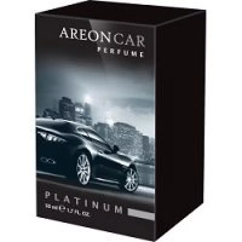 Aроматизатор для авто AREON Perfume New (Platinum) GLASS 1шт. 50ml)
